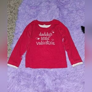 Gymboree Red Valentine's Long Sleeve Tee | 4T